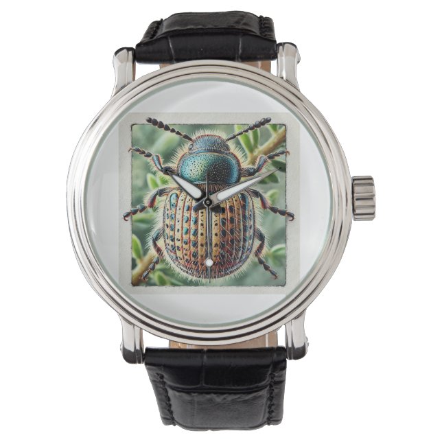 Reloj De Pulsera Dermestid beetle in nature 201024IREF219 - Waterco (Anverso)