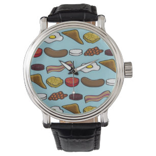 Reloj De Pulsera Desayuno frito