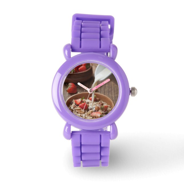 Reloj De Pulsera Desayuno saludable (Anverso)