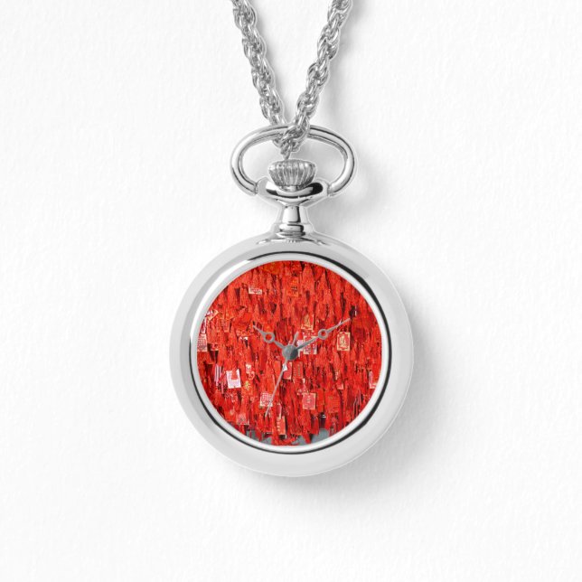 Reloj De Pulsera Deseos rojos (Anverso)