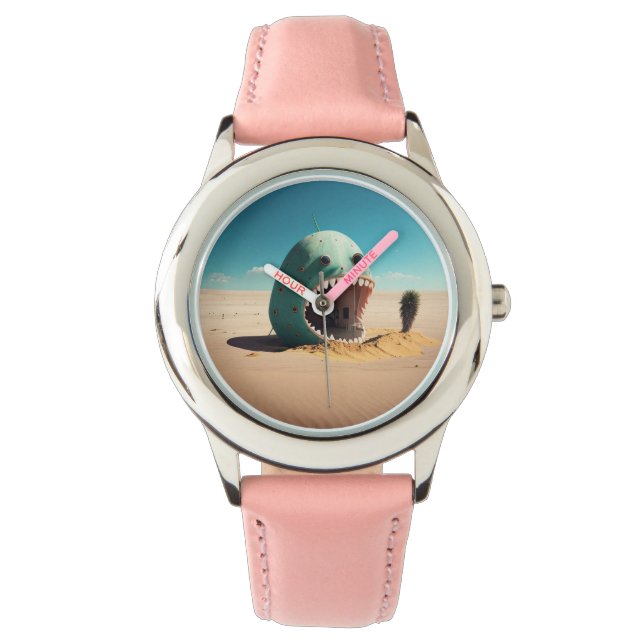 Reloj De Pulsera Desert monster house (Anverso)