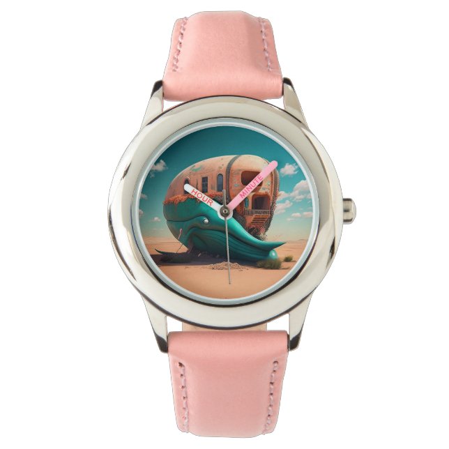 Reloj De Pulsera Desert Whale House (Anverso)