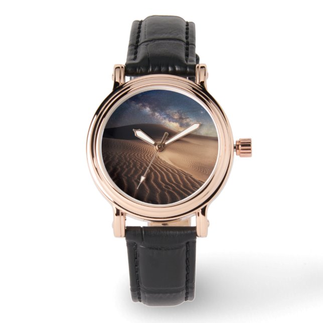 Reloj De Pulsera Deserts | Ordos City Mongolia China (Anverso)