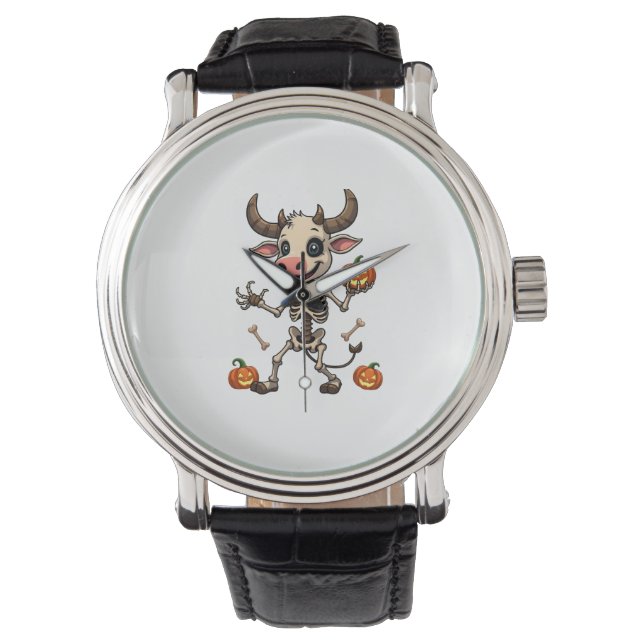 Reloj De Pulsera Desfile de vacas esqueléticas (Anverso)