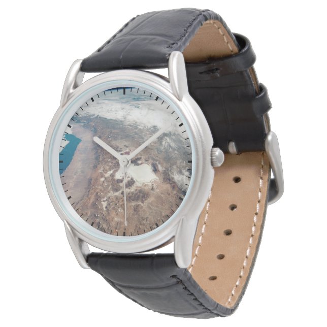 Reloj De Pulsera Desierto De Atacama Y Plantas De Sal En Los Andes (Angular)