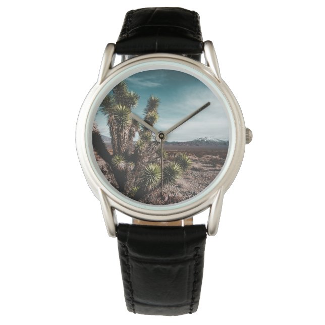 Reloj De Pulsera Desiertos | Cholla Cactus (Anverso)