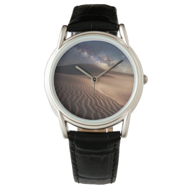 Reloj De Pulsera Desiertos | Ciudad Ordos Mongolia China (Anverso)