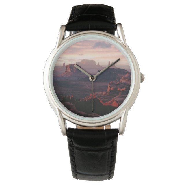 Reloj De Pulsera Desiertos | Monument Valley Utah-Ariziona (Anverso)