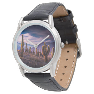 Reloj De Pulsera Desiertos Paisaje Cactus Argentina