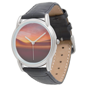 Reloj De Pulsera Desiertos   Paisaje del desierto en rollo