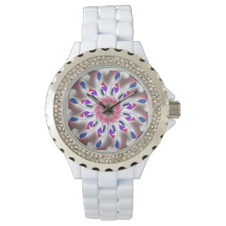 Reloj De Pulsera Deslumbramiento floral simple