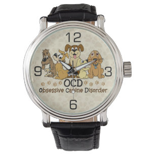 Reloj De Pulsera Desorden canino obsesivo de OCD