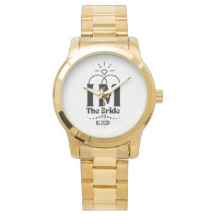 Reloj De Pulsera Despedida de soltera de la Novia Nombre 