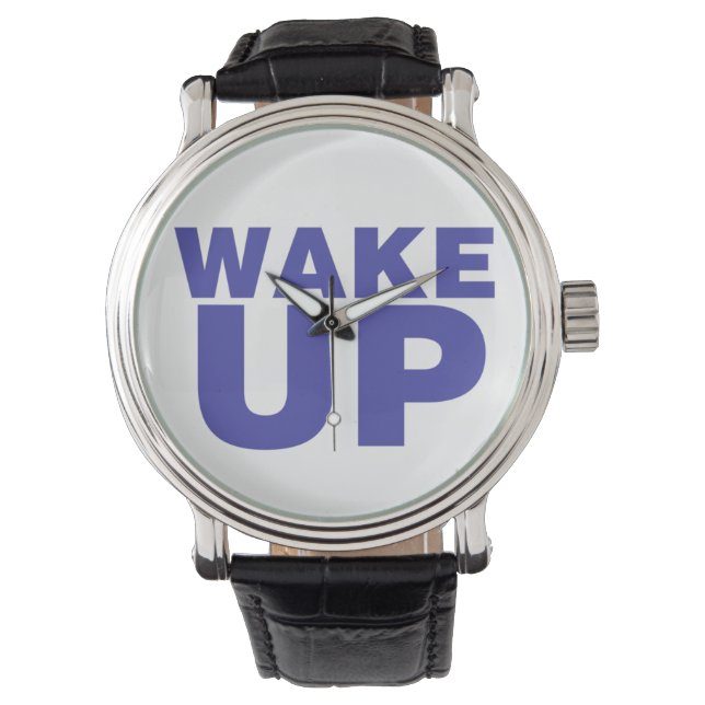 Reloj De Pulsera Despertar azul (Anverso)