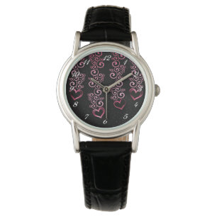 Reloj De Pulsera Desplazamiento de la muñeca de los corazones de l