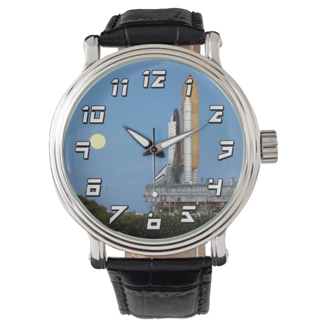 Reloj De Pulsera Despliegue de la lanzadera espacial Atlantis STS-8 (Anverso)