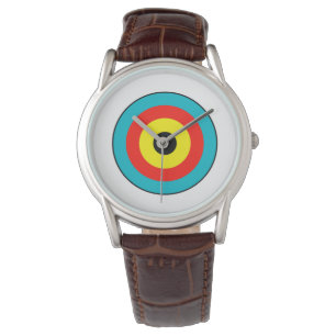 Reloj De Pulsera Destino aislado de tiro con arco