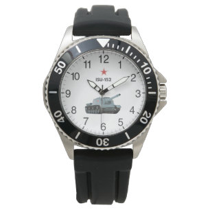 Reloj De Pulsera Destructor soviético de tanques ISU-152 WW2