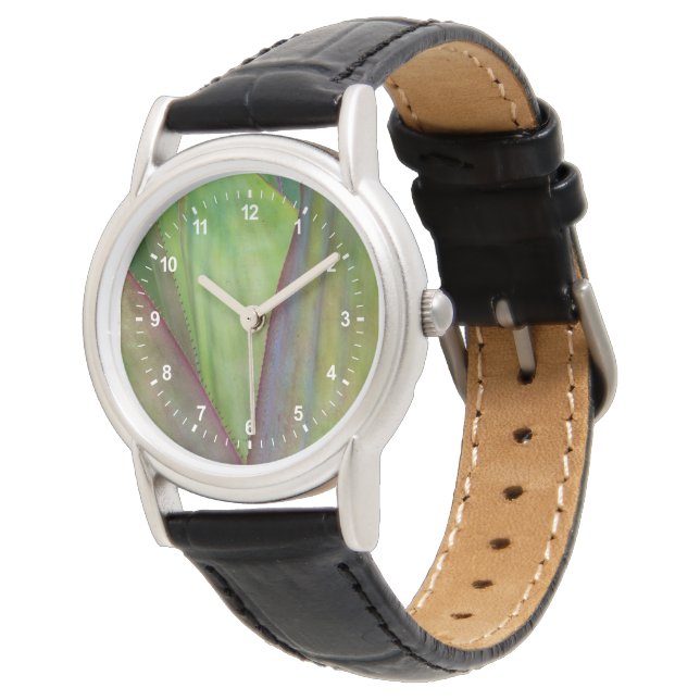 Reloj De Pulsera Detalle de la planta de agave (Angular)