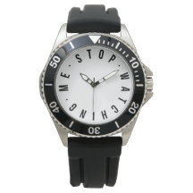 Detener Watch - Blanco moderno