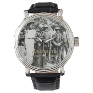 Reloj De Pulsera Día de Juneteenth 1866: Celebración de la Emancipa