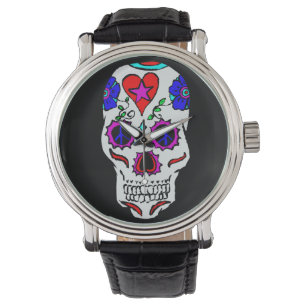 Reloj De Pulsera Día De La Calavera Muerta