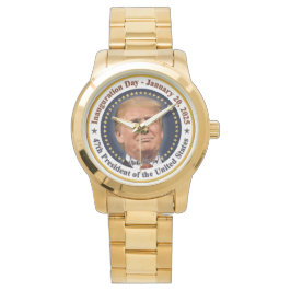 Reloj De Pulsera Día de la investidura del presidente Trump 20 de e