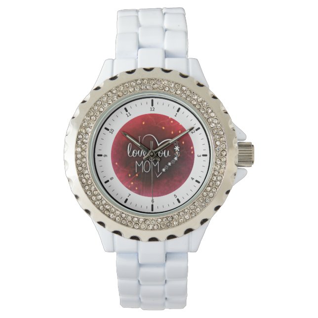 Reloj De Pulsera Día de la madre | Te Amo Mamá | eWatch Watch Watch (Anverso)