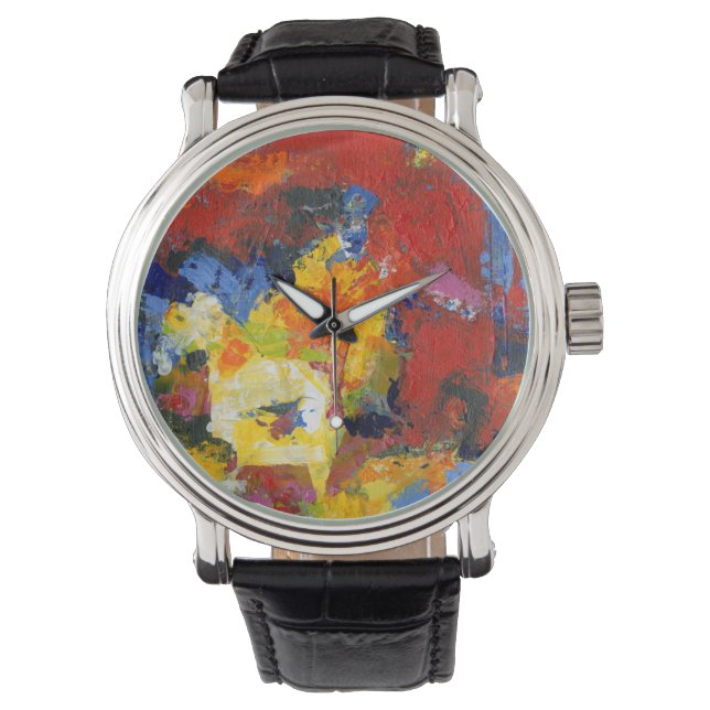 Reloj De Pulsera Día de la Raza (Anverso)