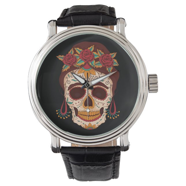 Reloj De Pulsera Día De Los Muertos (Anverso)