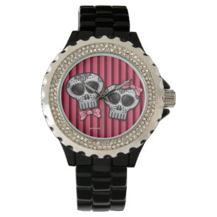 Reloj De Pulsera Día de los Muertos en San Valentín