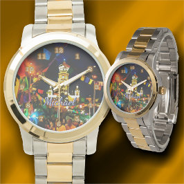 Reloj De Pulsera Dia de Los Muertos PV-190130