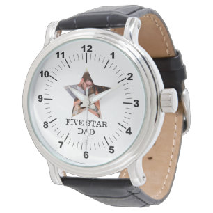 Reloj De Pulsera Día de los Padres Únicos Modernos Cinco estrellas