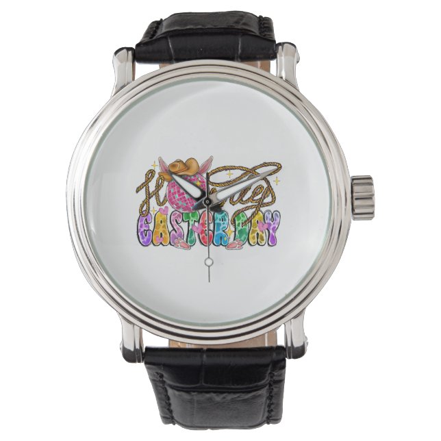 Reloj De Pulsera Día de Pascua Aúllado (Anverso)