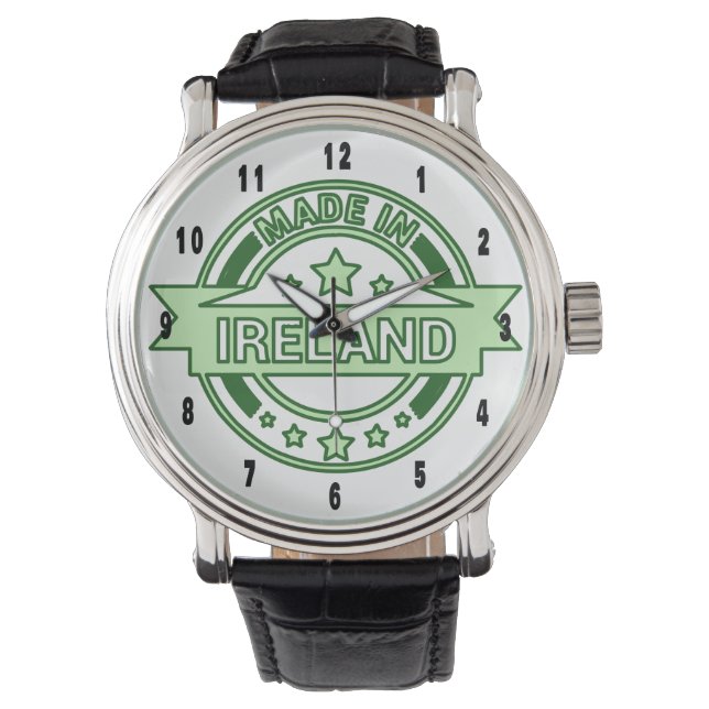 Reloj De Pulsera Día de San Patricio en Irlanda (Anverso)