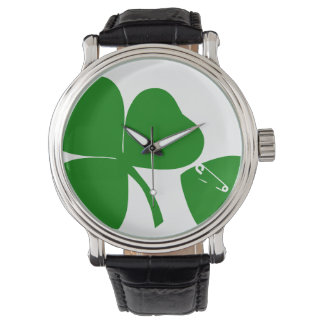 Reloj De Pulsera Día de San Patricio - Tener suerte 3+1 = 4