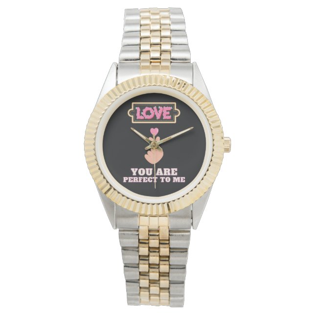 RELOJ DE PULSERA DÍA DE SAN VALENTÍN (Anverso)