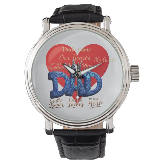 Reloj De Pulsera Día del Padre My Safe Harbor (Anverso)