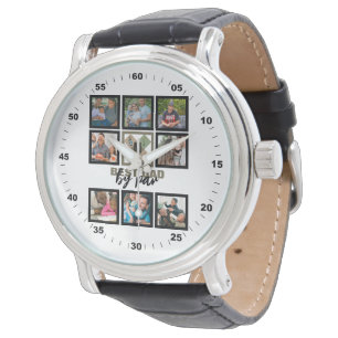 Reloj De Pulsera Día del Padre Personalizado Mejor Papá Por Par 8 C