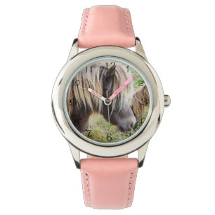 Reloj De Pulsera Día del Pony de Shetland Mal Cabello,
