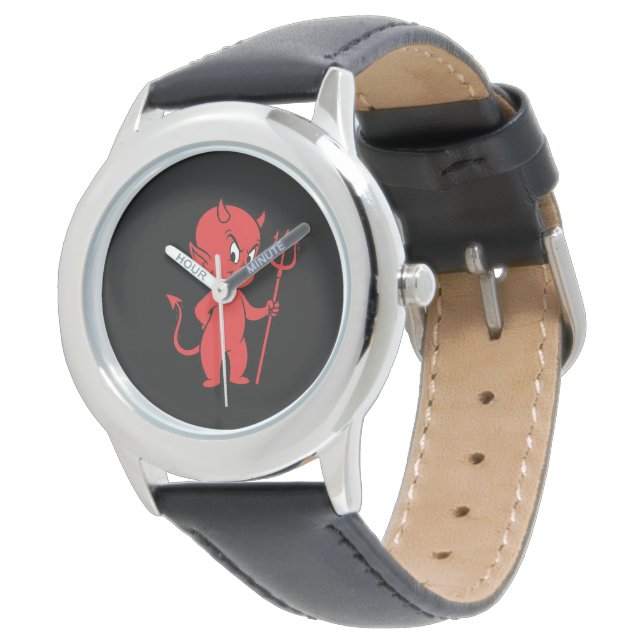 Reloj De Pulsera Diablo Rojo (Angular)