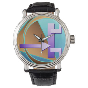 Reloj De Pulsera "Diagrama de circuito", impresión de arte digital,