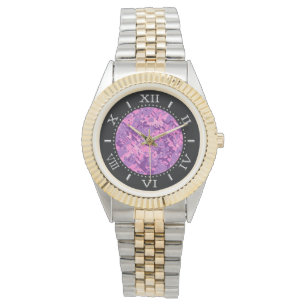 Reloj De Pulsera Dial de Camuflaje Digital Rosa Caliente Femenino