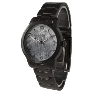 Reloj De Pulsera Dial industrial apenado zodiaco del estilo del