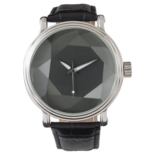 Reloj De Pulsera Diamante negro (Anverso)