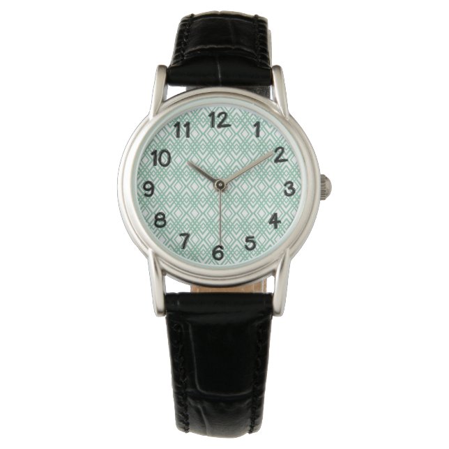 Reloj De Pulsera Diamantes Art Deco (Anverso)