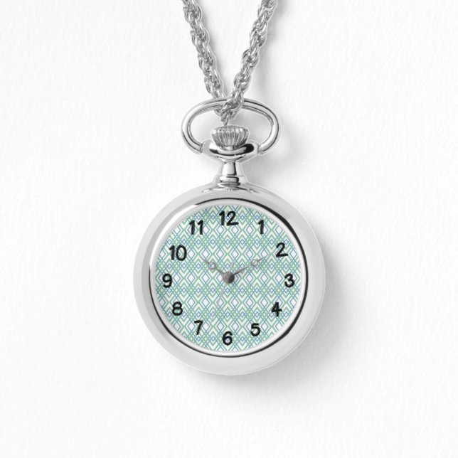 Reloj De Pulsera Diamantes Art Deco (Anverso)