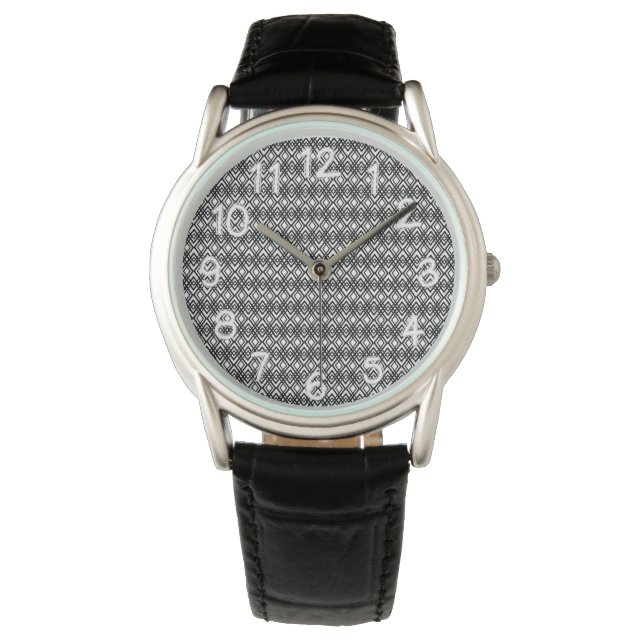 Reloj De Pulsera Diamantes Art Deco (Anverso)