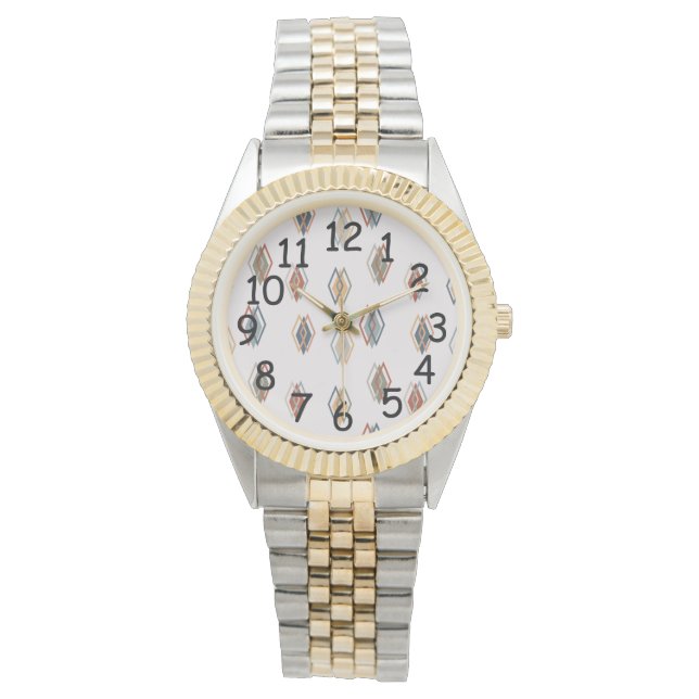 Reloj De Pulsera Diamantes triples más grandes (Anverso)