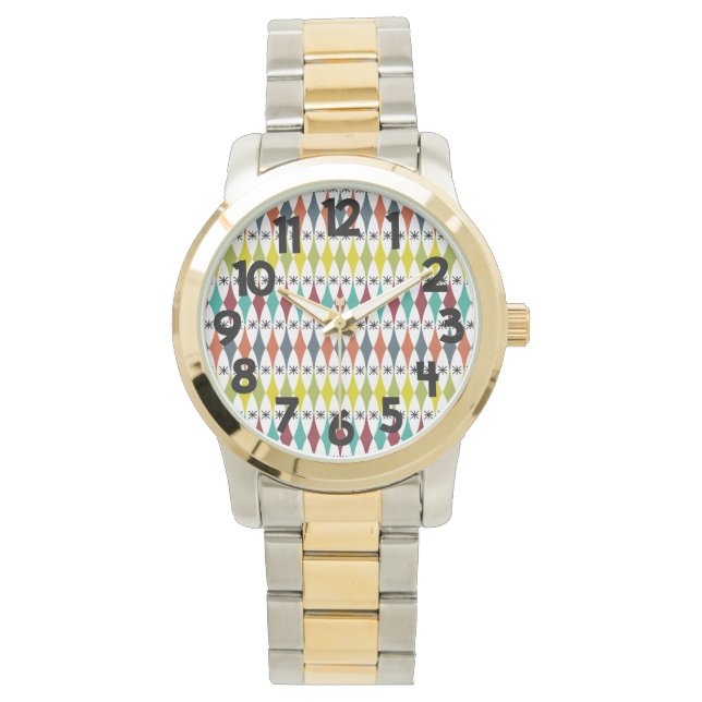 Reloj De Pulsera Diamantes y estallidos (Anverso)